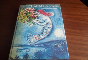 "Chagall's Posters - A Catalogue Raisonne" - 1ª Edição de 1974 - Texto em Inglês