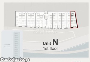 Apartamento T1+1 Cais Da Pescaria Gaia (Fração...