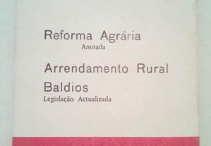 Reforma Agrária / Arrend.Rural / Baldios
