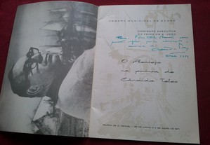 Catálogo-O Alentejo na Pintura de cândido Teles-1971 Assinado