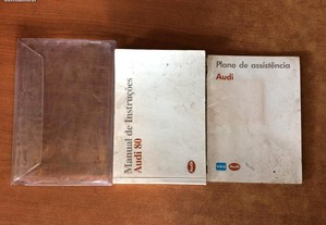 Livros Manuais Completos Audi 80 - 1990