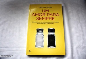 Livro Um Amor para Sempre da Cristina Freire