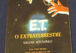 Livro E.T. O Extraterrestre William Kotzwinkle FC4