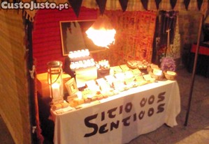 Tenda para feiras medievais