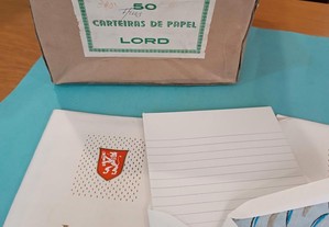 Conjunto de Envelope + Papel de carta LORD
