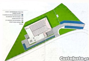 Terreno para constru��o T1 em Cerva e Lim�es de 7000,00 m�