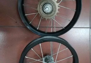 Rodas aros de bicicleta 12"