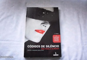 Livro Códigos do Silêncio de Ana Paula Almeida