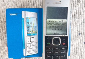 Nokia X2-00 Tmn/Meo em Caixa