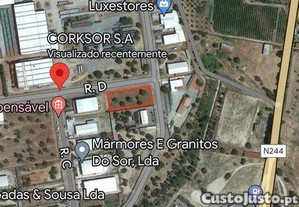 Terreno em Ponte de Sor, Tramaga e Vale de Aor de 3346,00 m