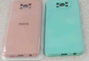 2 Capas Soft P/ Xiaomi Poco X3 Pró / Poco X3 Nfc