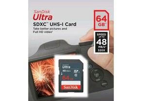 Cartão Memória SD 64 GB