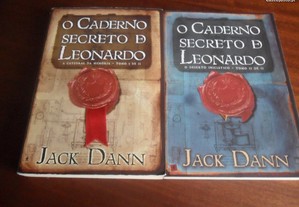 "O Caderno Secreto de Leonardo" 2 Volumes de Jack Dann