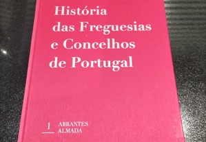 Livros Historia das Freguesias e Concelhos de Portugal.