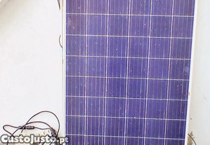 Conjunto de dois painis Solares e dois inversores