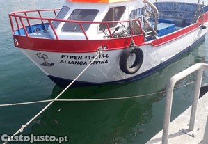 Barco de Pesca de Alumnio Artesanal