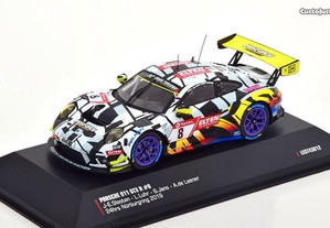 Ixo models 1/43 Porsche 911 GT3 R 8, 24h Nürburgring 2019 Iron Force