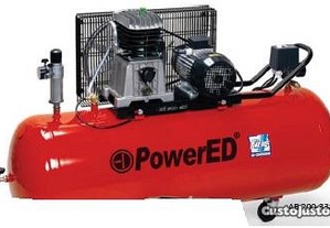 AB200-338 Compressor correias 200lts Power 380V no