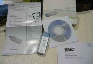 Adaptador Wireless - USB 2.0 para computador - SMC