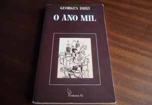"O Ano Mil" de Georges Duby - 2ª Edição de 1986