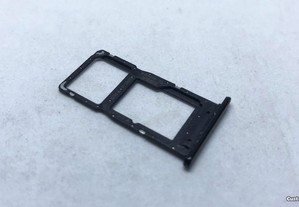 SIM Tray / Gaveta de cartão SIM + cartão memória Micro SD Huawei P Smart (2019)