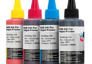 Kit de recarga de tintas para tinteiros impressora
