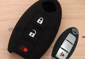 Proteção em silicone para chaves porta Nissan