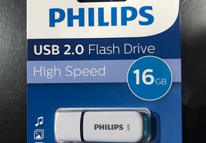 Pen USB 16GB Philips - Nova e Selada