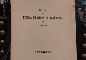 Coimbra Boletim da Escola de Regentes Agrícolas