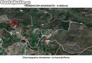 Terreno Rústico Com 4.450 M2 Em Charrasqueira,...
