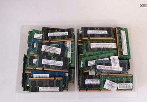 Memorias usadas DDR2 1GB 667/800