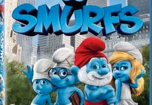 Blu-Ray + DVD Os Smurfs - Novo! SELADo!