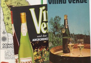 Vinho Verde - 3 folhetos (décadas de 70 e 80)