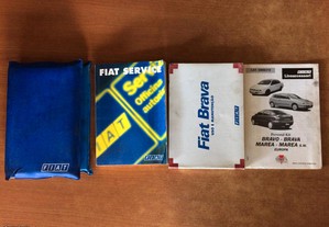 Livros Manuais Capa Fiat Brava -1996-7