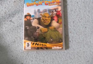 Shrek smash n Crash racing PSP como novo