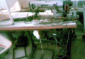 PFAFF 3813 máquina de costura automática pneumática de ponto corrente