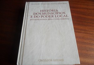 "História dos Municípios e do Poder Local" de César Oliveira - 1ª Edição de 1996