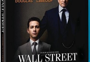Blu-Ray Wall Street O Dinheiro Nunca Dorme - NOVO! SELADO!