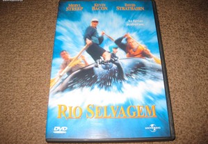 DVD "Rio Selvagem" com Kevin Bacon/Raro!