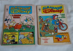 Dois Almanaques Walt Disney