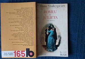 Livro "Romeu e Julieta" - texto bilíngue