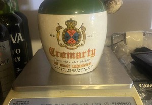 Whisky Cromarty finest Old scotch whisk garrafa em cerâmica 43/75