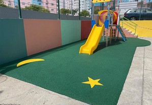 Pavimentos de segurança para parques infantis