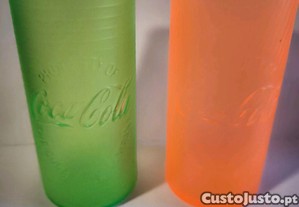 2 copo da coca cola