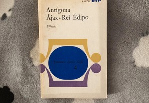 Livro Antígona + Ájax + Rei Édipo de Sófocles