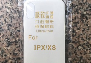 Capa de silicone ultra-fina iPhone X / iPhone XS
