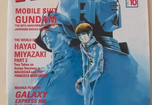 Animerica Vol.6 número 10 Anime Manga Magazine reviews video games bd Miyazaki Gundam