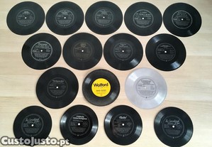 Lote de 16 flexi-discs