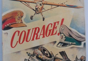 Commando 1657 Courage! BD de Guerra 1982 original UK em língua Inglesa