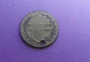 Medalha 1816 Batalha de Waterloo
